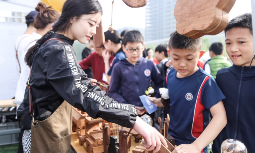 北京市力邁中美國際學校音樂嘉年華之木工藝術(圖1)