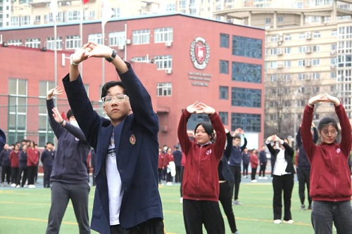 靠近陽光，成為更好的自己 | 力邁中美學(xué)校中小學(xué)生廣播操大賽(圖5)